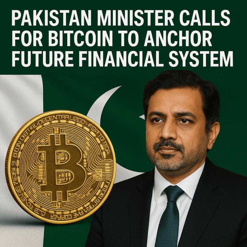 Pakistan Minister Calls for Bitcoin to Anchor Future Financial System