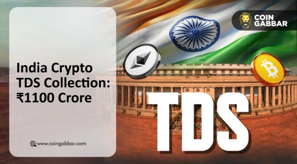 India Crypto TDS ₹1100 Crore: Is Crypto Adoption Still Booming?
