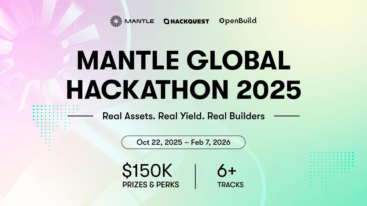 Mantle Ecosystem Accelerates Rapidly as Global Hackathon Surpasses 900+ Developer Registrations (16 Dec)