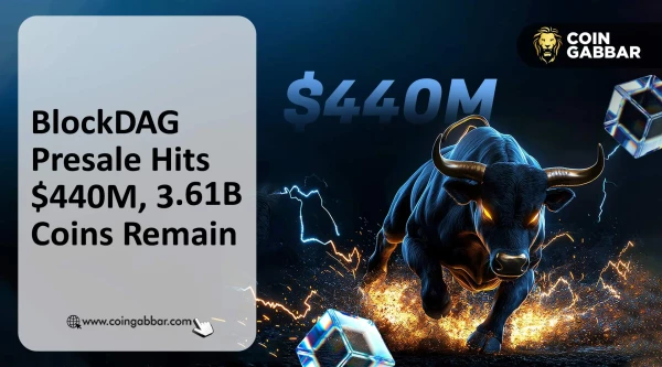 BlockDAG Presale News: $440M Raised, 3.61B BDAG Left-Buy Now