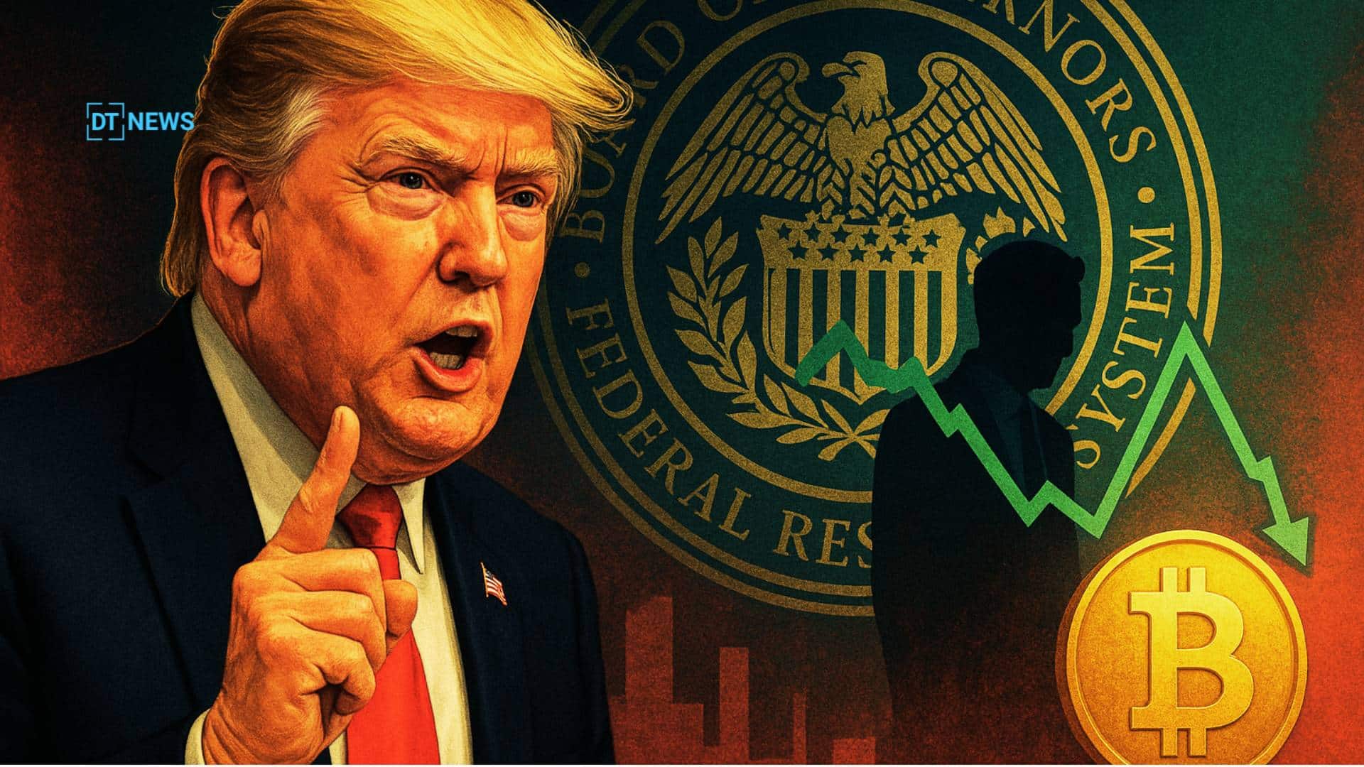 Trump’s Push to Oust Fed Governor Adds Drama to Rate Cut Expectations and Crypto Markets