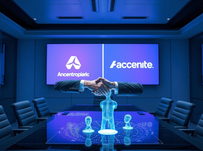 Anthropic and Accenture Forge Revolutionary 3-Year AI Partnership to Dominate Enterprise Market