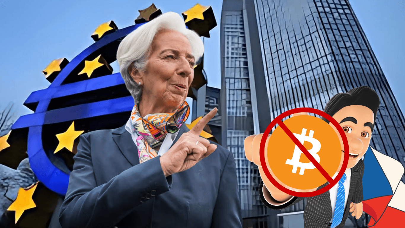 ECB Rejects Bitcoin as Reserve Asset Amid Czech Republic's Interest in Crypto Investments