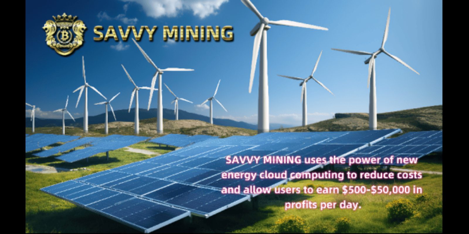 Crypto Global latest news: SAVVY MINING teaches you how to make more than 10,000 yuan a day in cloud mining!