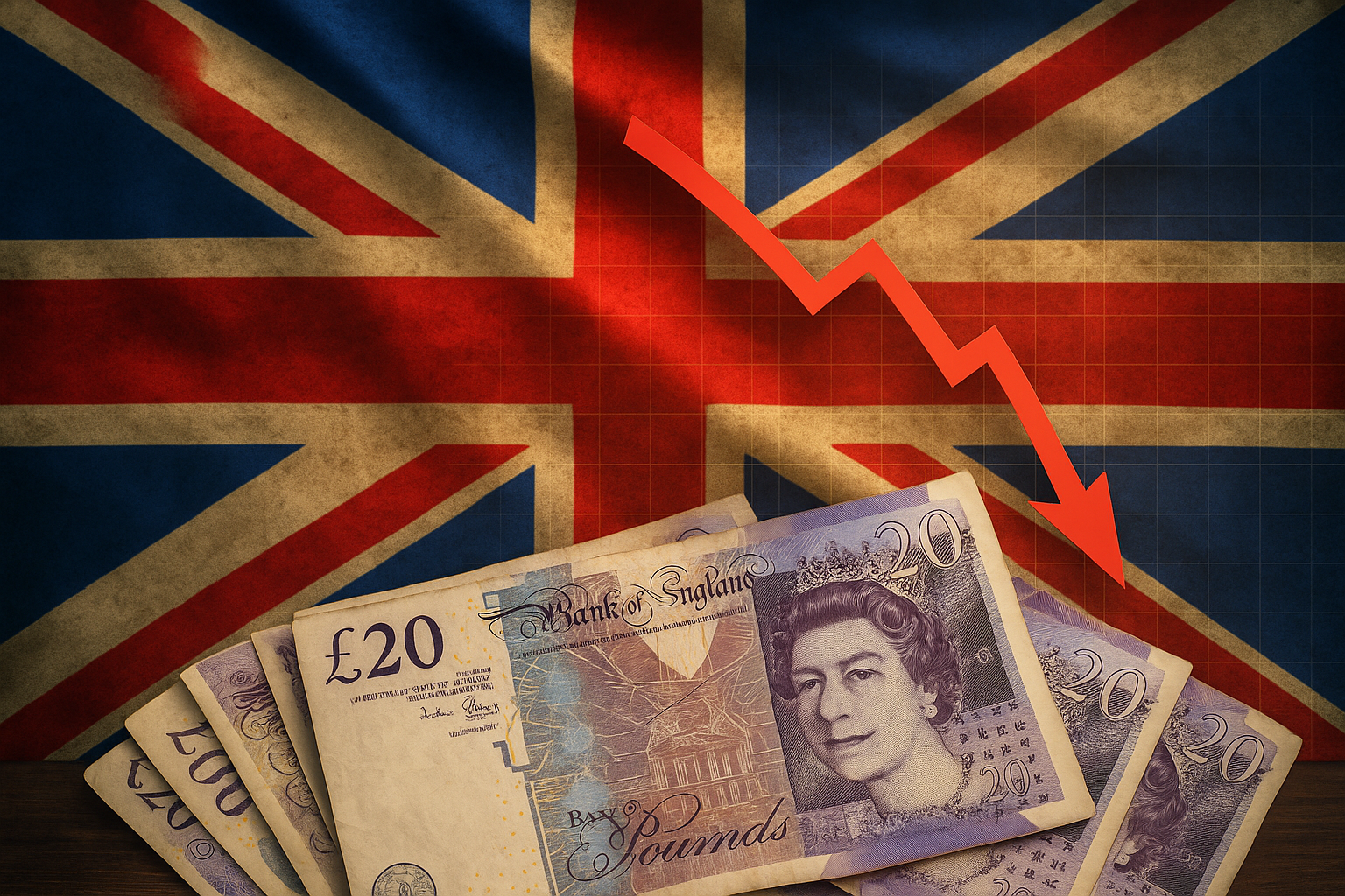 UK Economy Stumbles as GDP Weakness Fuels Rate Cut Bets