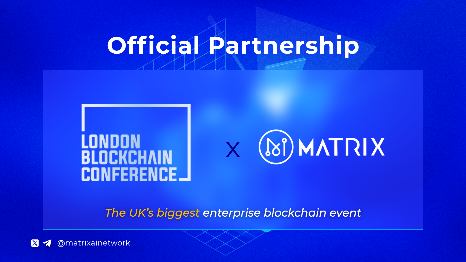 Matrix AI Network Takes the Global Stage - NEW PARTNERSHIP ANNOUNCEMENT