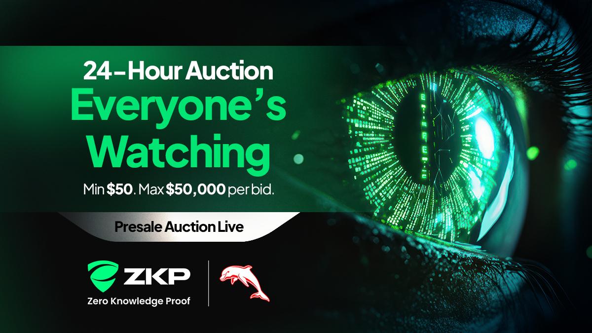 200M Daily Token Distribution: Zero Knowledge Proof’s Presale Auction Goes Viral While Chainlink & Ethereum Trade Flat