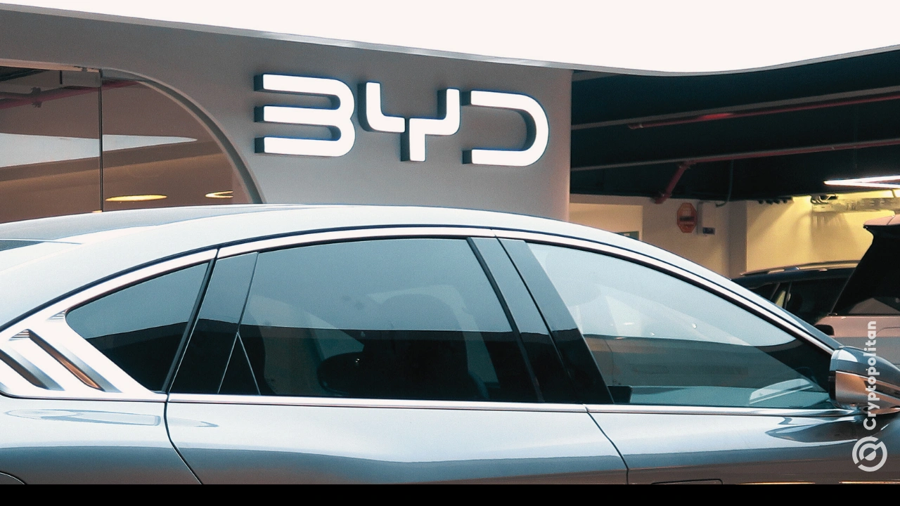 Chinese EV maker BYD is offering full coverage for its self‑parking feature