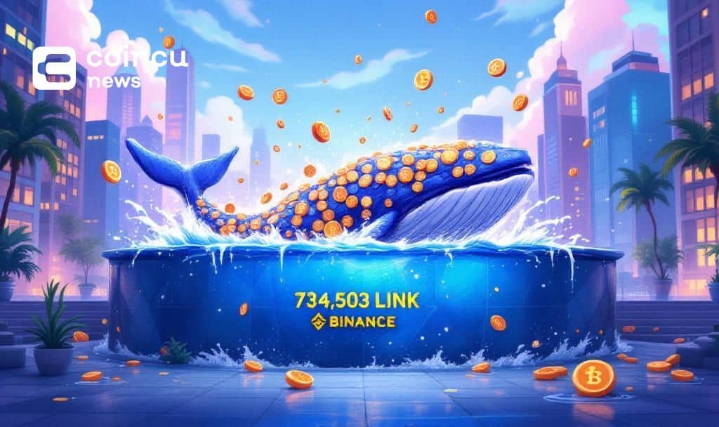 Arkham Reports Massive LINK Whale Withdrawals from Binance