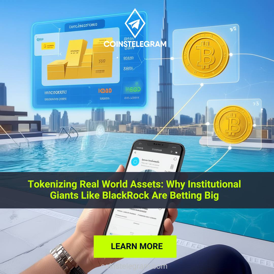 Tokenizing Real World Assets: Why Institutional Giants Like BlackRock Are Betting Big
