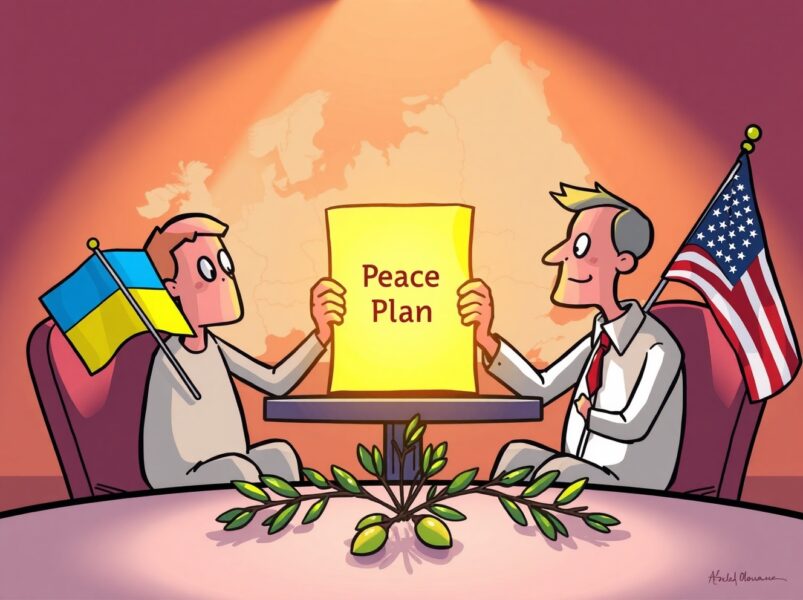 Critical Draft Peace Plan Talks Begin: Ukraine and US Forge Path to Stability