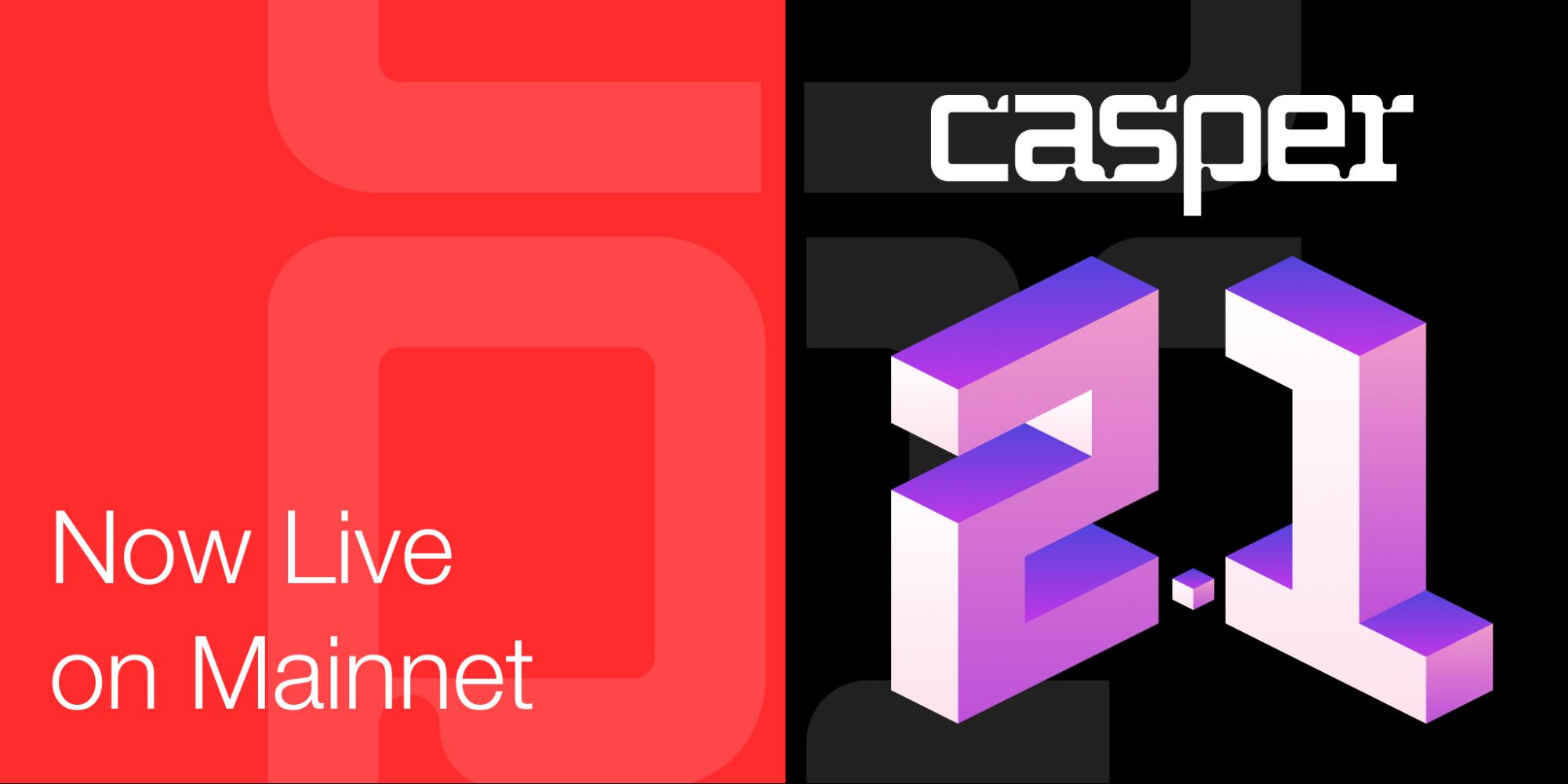 Casper Activates Protocol Upgrade 2.1: Doubling Block Speed and Introducing Fee Burning to Fortify Real-World Assets