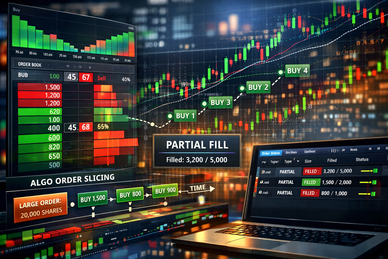 9 Insider Secrets: Master Partial Fills and Optimize Large Order Slicing for Maximum Profit