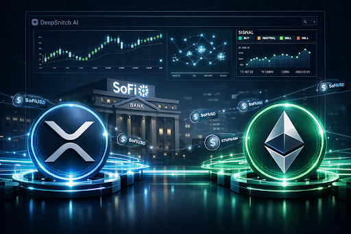 XRP Price Prediction December 2025: SoFi Stablecoin Launch Changes Market Focus, DeepSnitch AI Up 92%