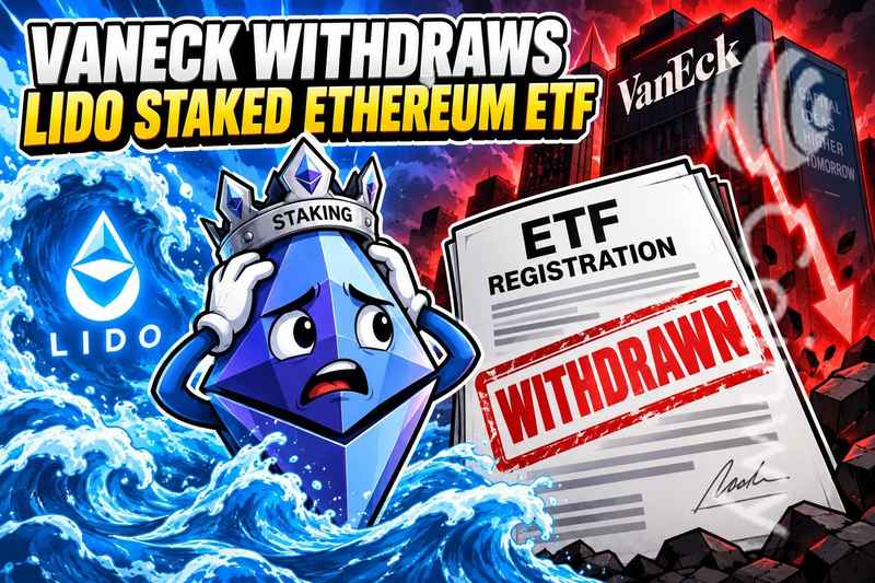 VanEck Withdraws Lido Staked Ethereum ETF Registration