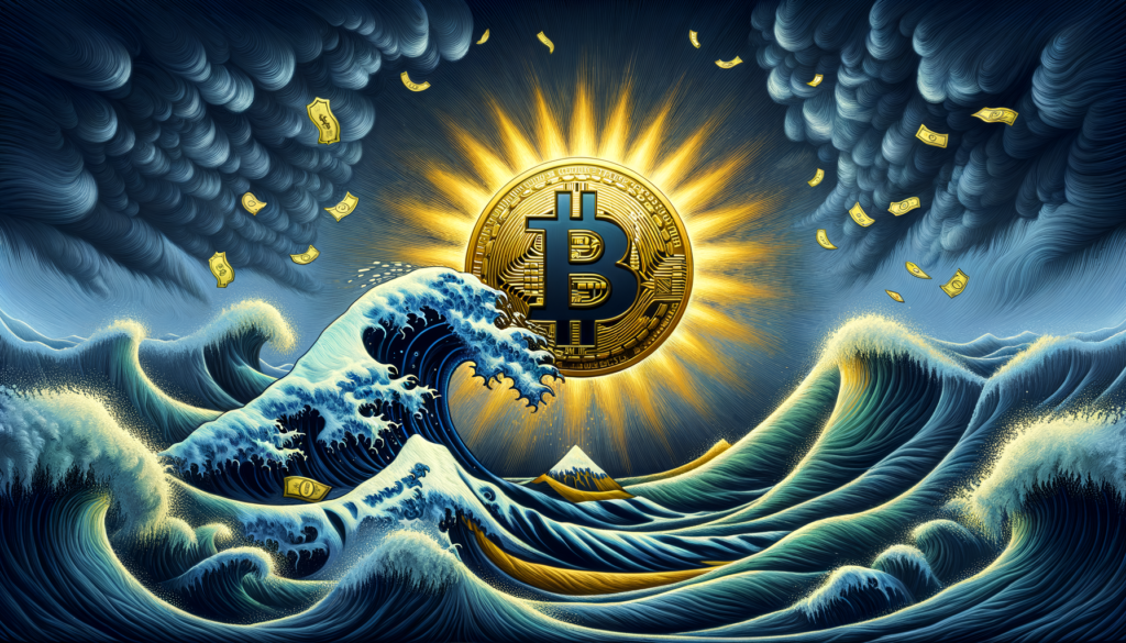 Could Bitcoin be Preparing for a Massive Surge amidst Economic Turmoil?