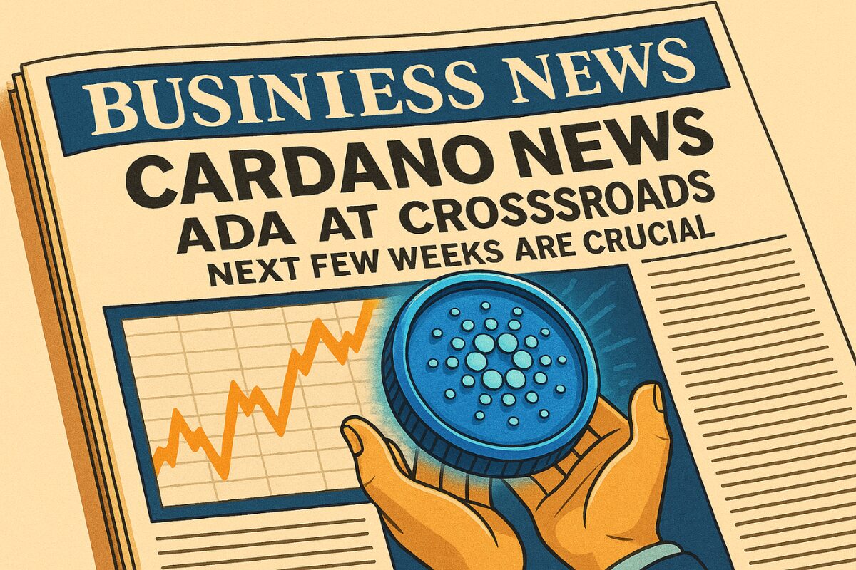 Cardano News: ADA at Crossroads, Next Few Weeks Are Crucial