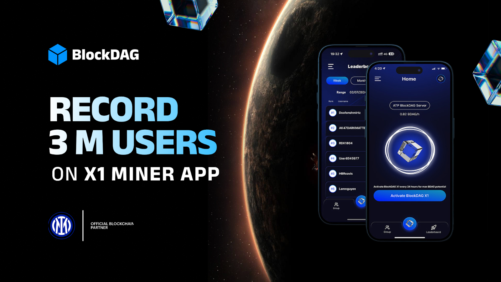 BlockDAG X1 Hits 3M Users as Eth Price Forecast & Doge Predictions Lag