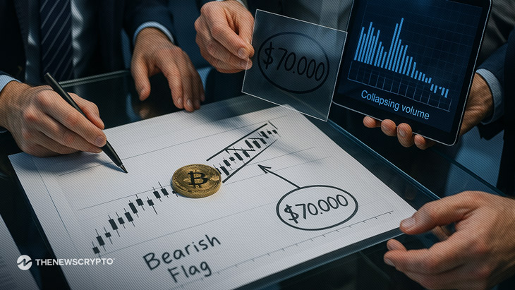 Bitcoin (BTC) Price Under Pressure: Is a Bearish Flag Flashing a Warning of a Slide to $70K?