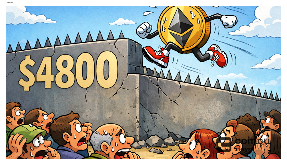 Ethereum Could Soar 180% if $4.8K Resistance Breaks