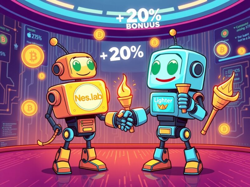Unlock 20% Bonus: How Nes.lab Partners with DEX Lighter to Revolutionize Crypto Trading