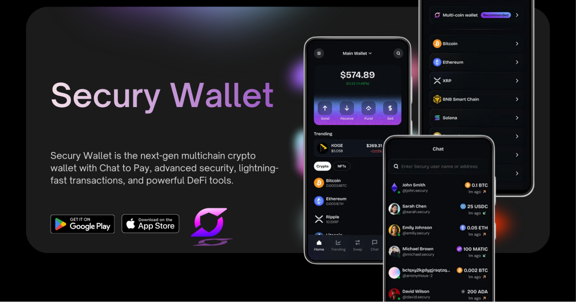 Secury Wallet Unveils Next-Generation Multichain Crypto Wallet With Chat to Pay, Opens $SEC Token Presale