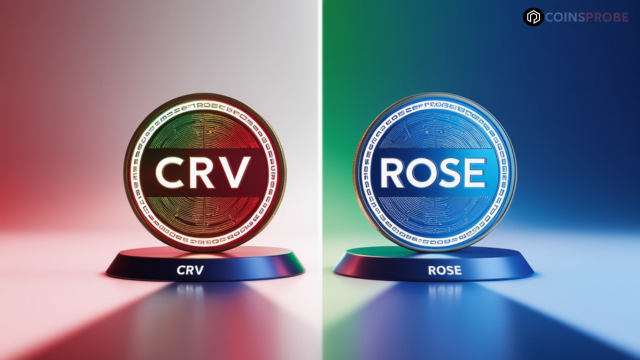 CRV and ROSE Hold Major Support Levels Amid Significant Correction: Is a Bounceback Ahead?
