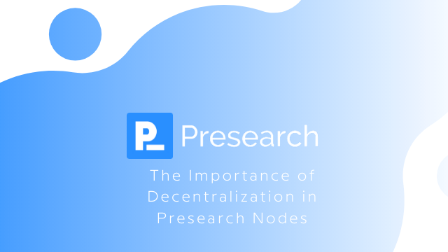 The transition to Mainnet — decentralization & optimization