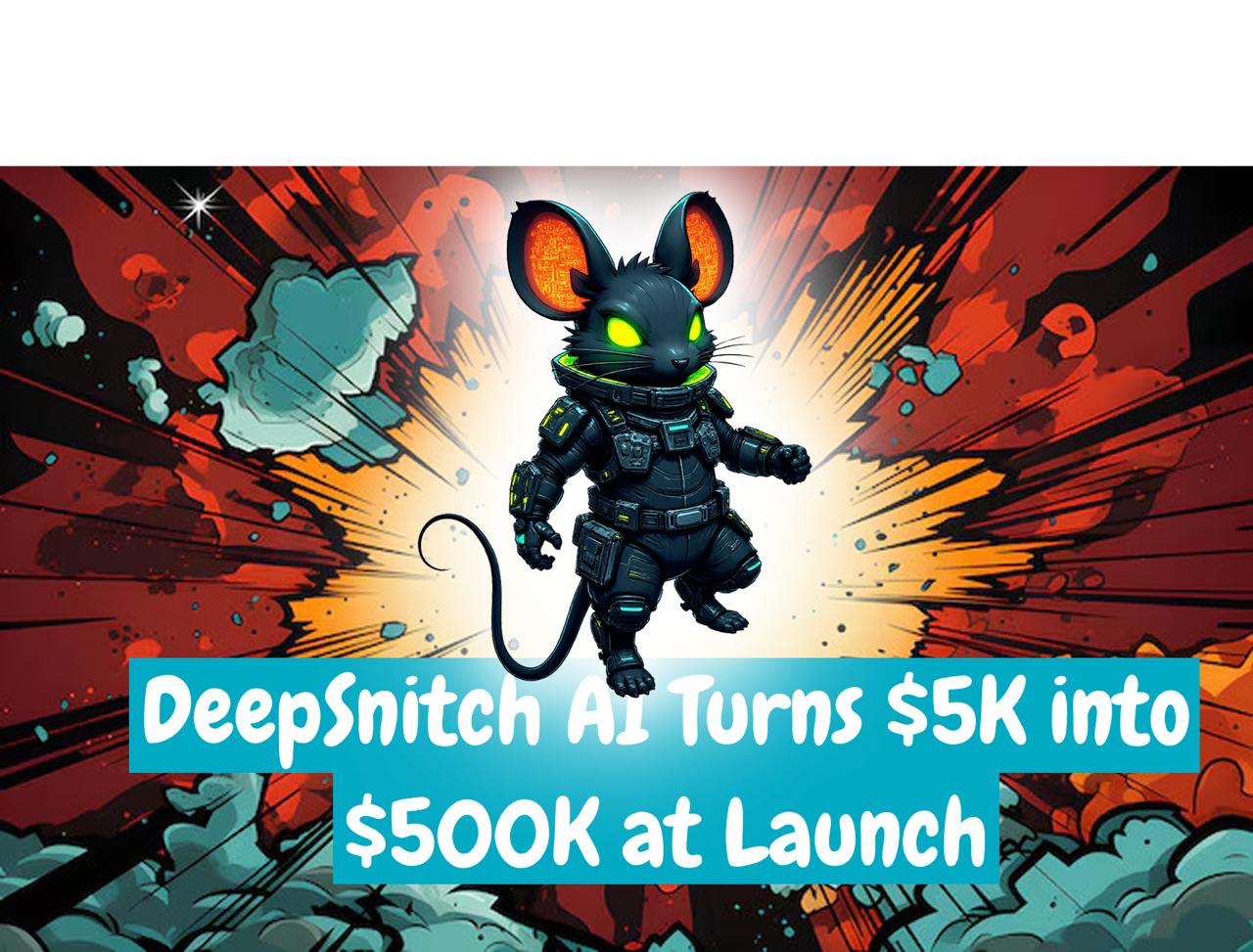 DeepSnitch AI Turns $5K Into $500K at Launch: 2026 Might Change the Game in Crypto, With User-Fueled Growth Taking Precedence Over Hype