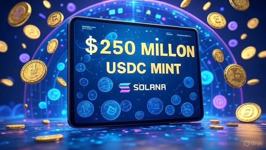 $250M USDC Mint on Solana: MASSIVE Bull Run Incoming?