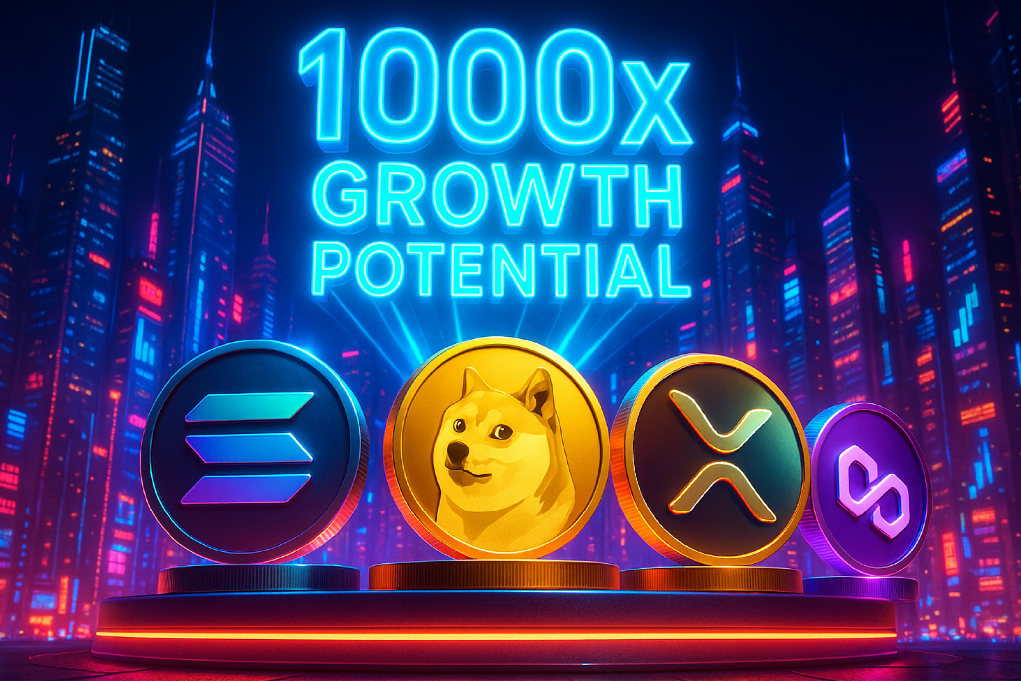 Best Altcoins to Buy in 2025: Solana, XRP, Dogecoin & MATIC Target Explosive 1000x Growth Potential