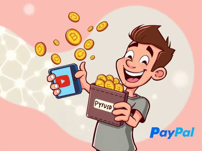 Revolutionary Move: YouTube Embraces PayPal’s PYUSD Stablecoin for Creator Payments