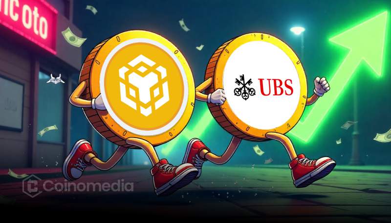 BNB Surpasses UBS in Market Capitalization