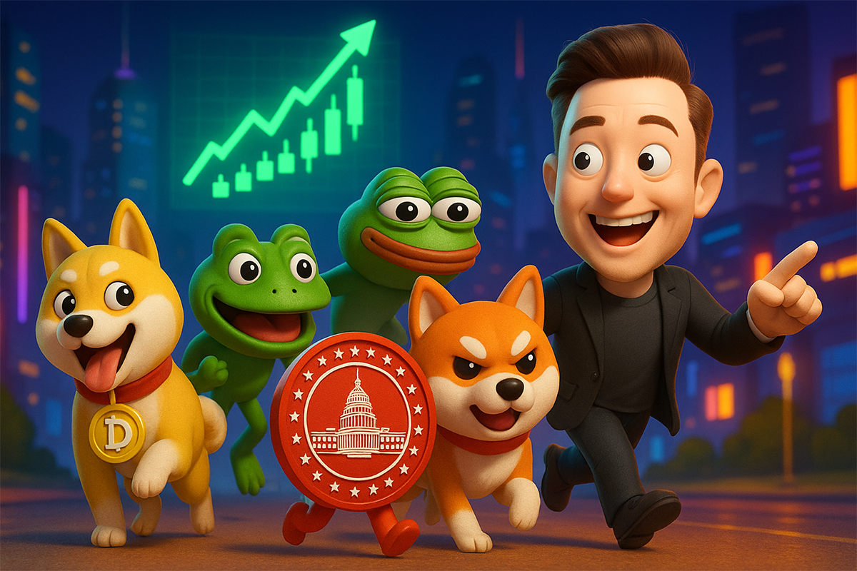 DOGE, PEPE, SHIBA INU & MAGACOIN FINANCE — Best Meme Coins With 1000x Growth Potential in 2025