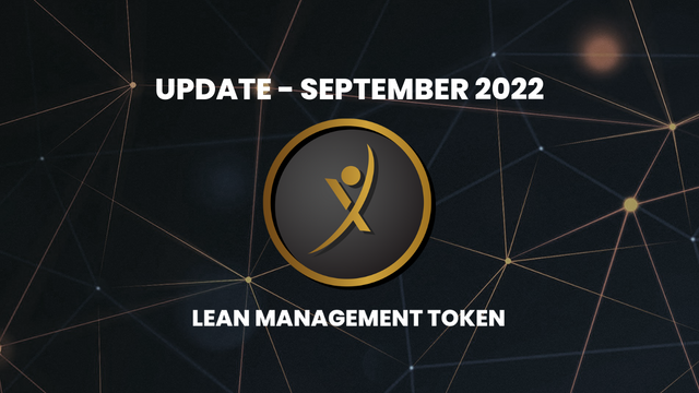 Lean Management Token $LEAN update for September 2022