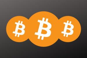 Bitcoin and BlackRock logos