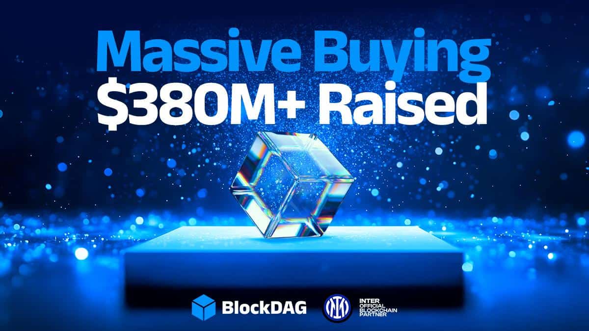 Here’s How BlockDAG’s Dashboard V4 & $0.03 Presale Outshine Dogecoin’s Hype and Aave’s Caution