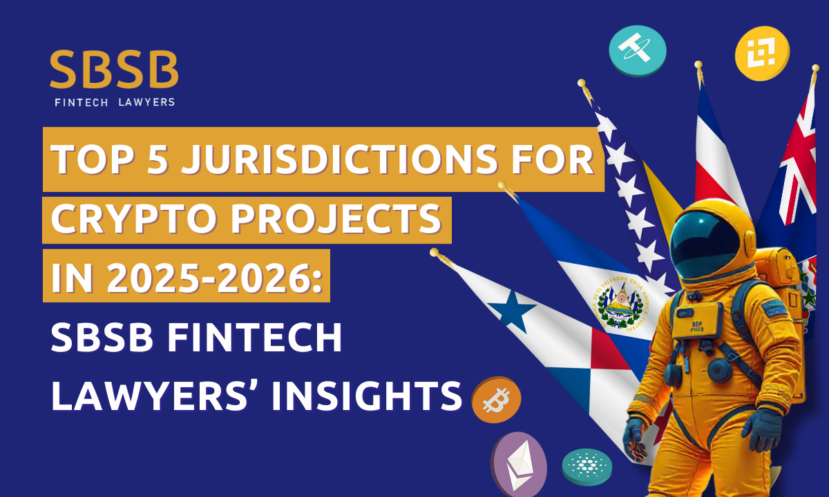 SBSB FinTech Lawyers Releases Expert Guide on Top 5 Crypto-Friendly Jurisdictions for 2026 (20 Nov)