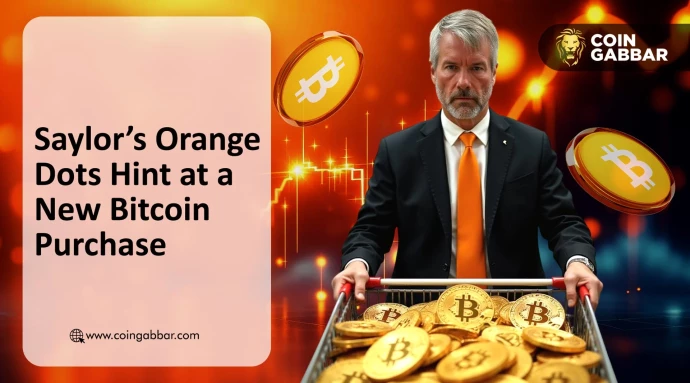 Michael Saylor’s Orange Dots Signal a New Bitcoin Purchase
