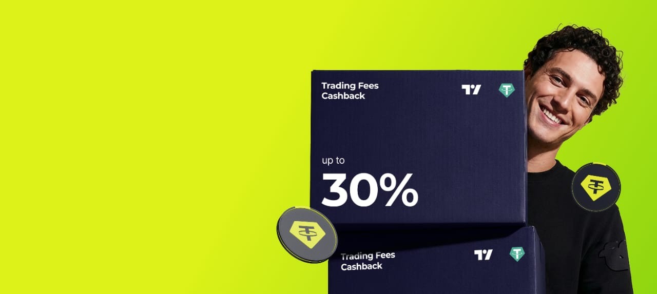 WhiteBIT runs 30% traders’ cashback in global promotion with TradingView, Tether