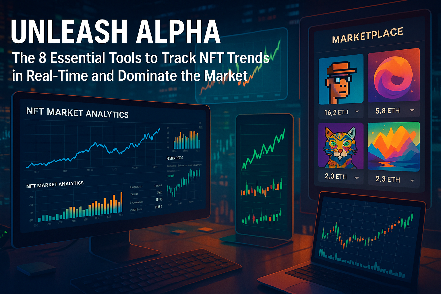 UNLEASH ALPHA: The 8 Essential Tools to Track NFT Trends in Real-Time and Dominate the Market