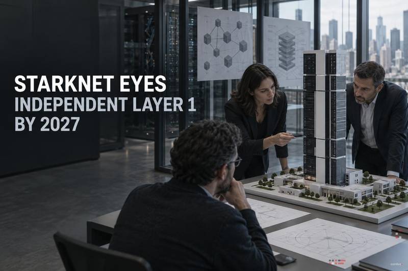 Starknet Eyes Independent Layer 1 by 2027