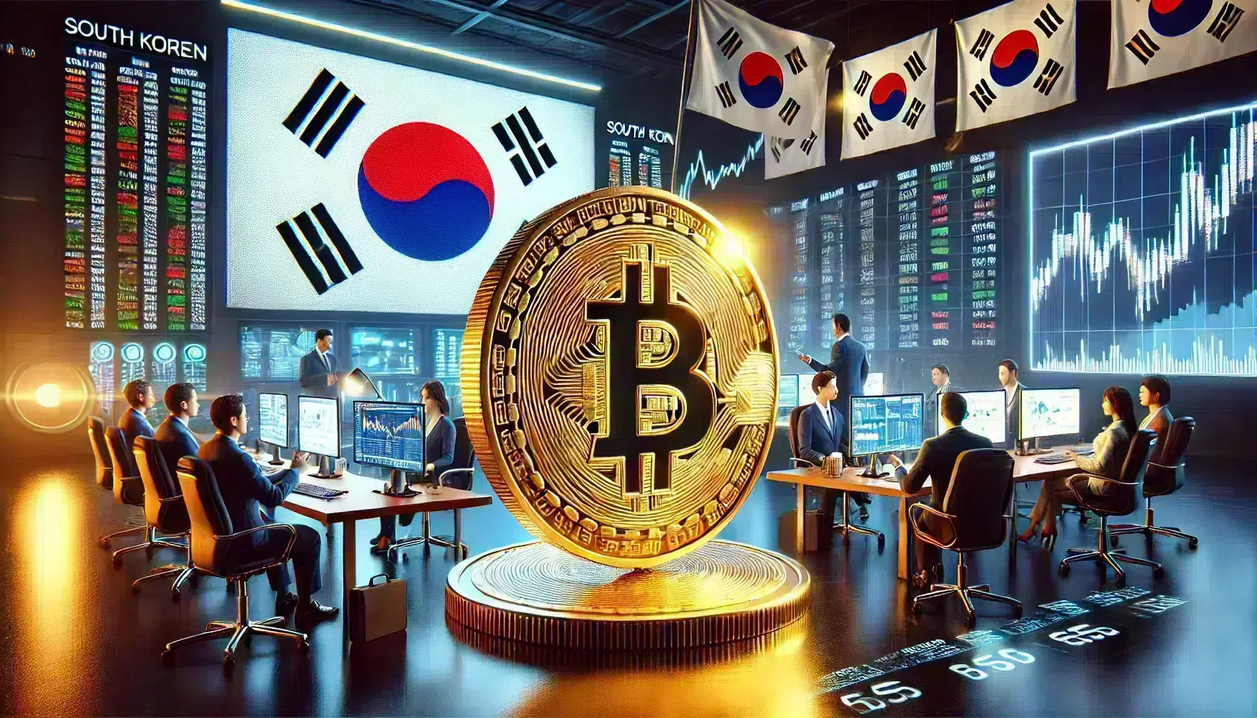 Crypto Profits in South Korea: 70% of Investors Win Big in 2024, BTC & XRP Lead