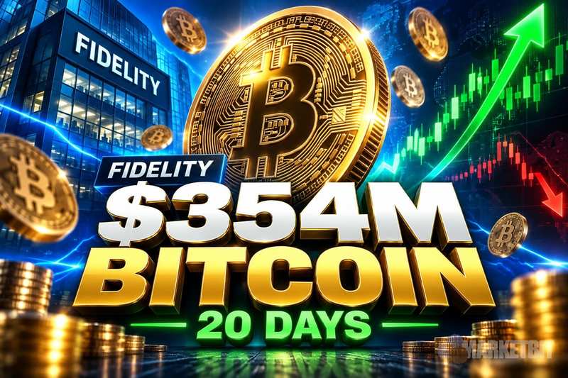 Fidelity Adds $354M in Bitcoin Exposure in 20 Days