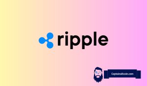 A depiction of AI predicting XRP's price fluctuations based on Bitcoin's performance