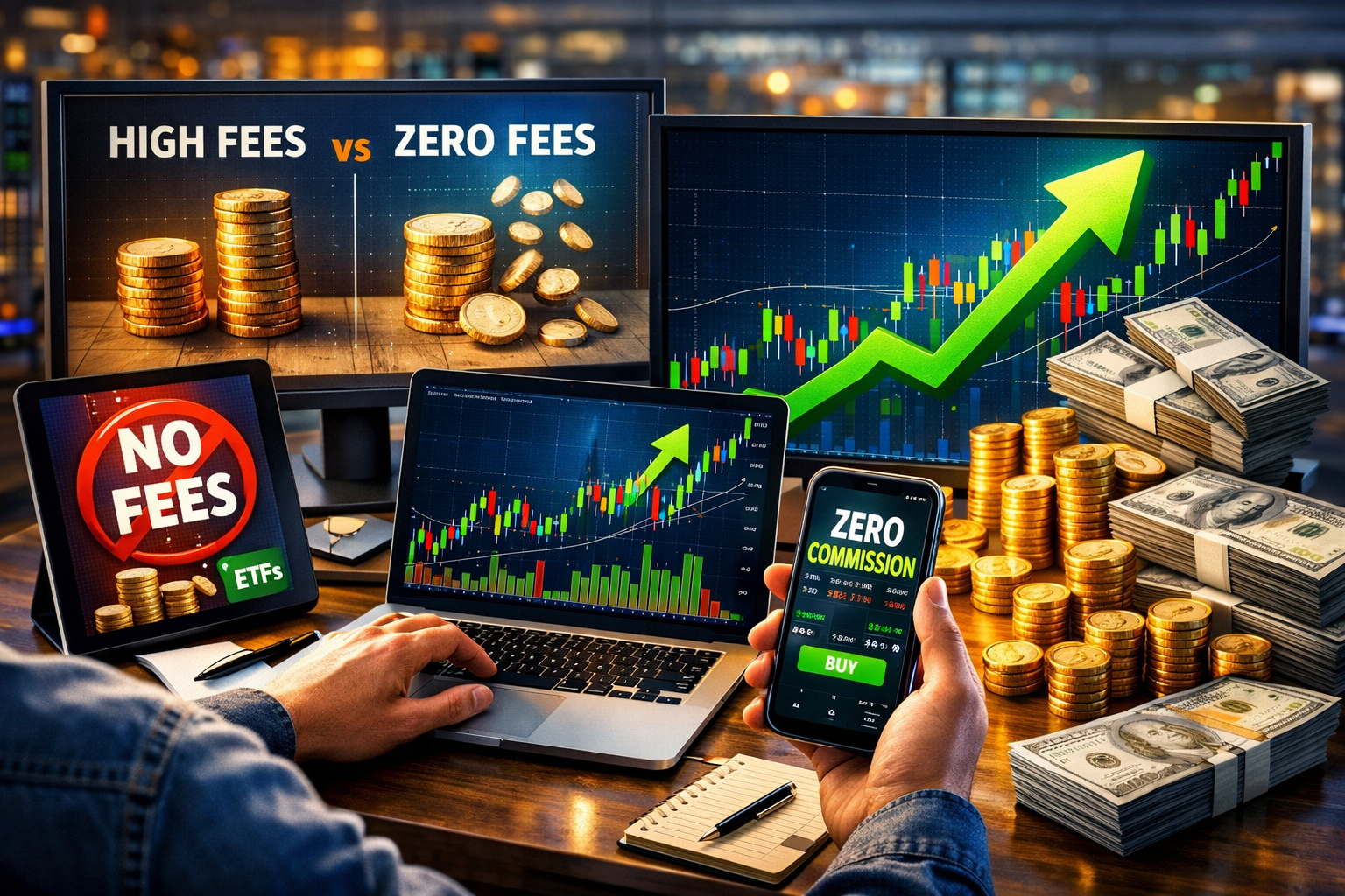 7 Proven Secrets: Powerful Ways to MAXIMIZE Profits with Zero-Commission Brokers (Stocks & ETFs)