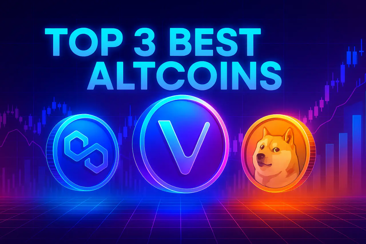 Top 3 Best Altcoins to Buy on Dip — MATIC, VET & Dogecoin Labeled Smart Money Picks