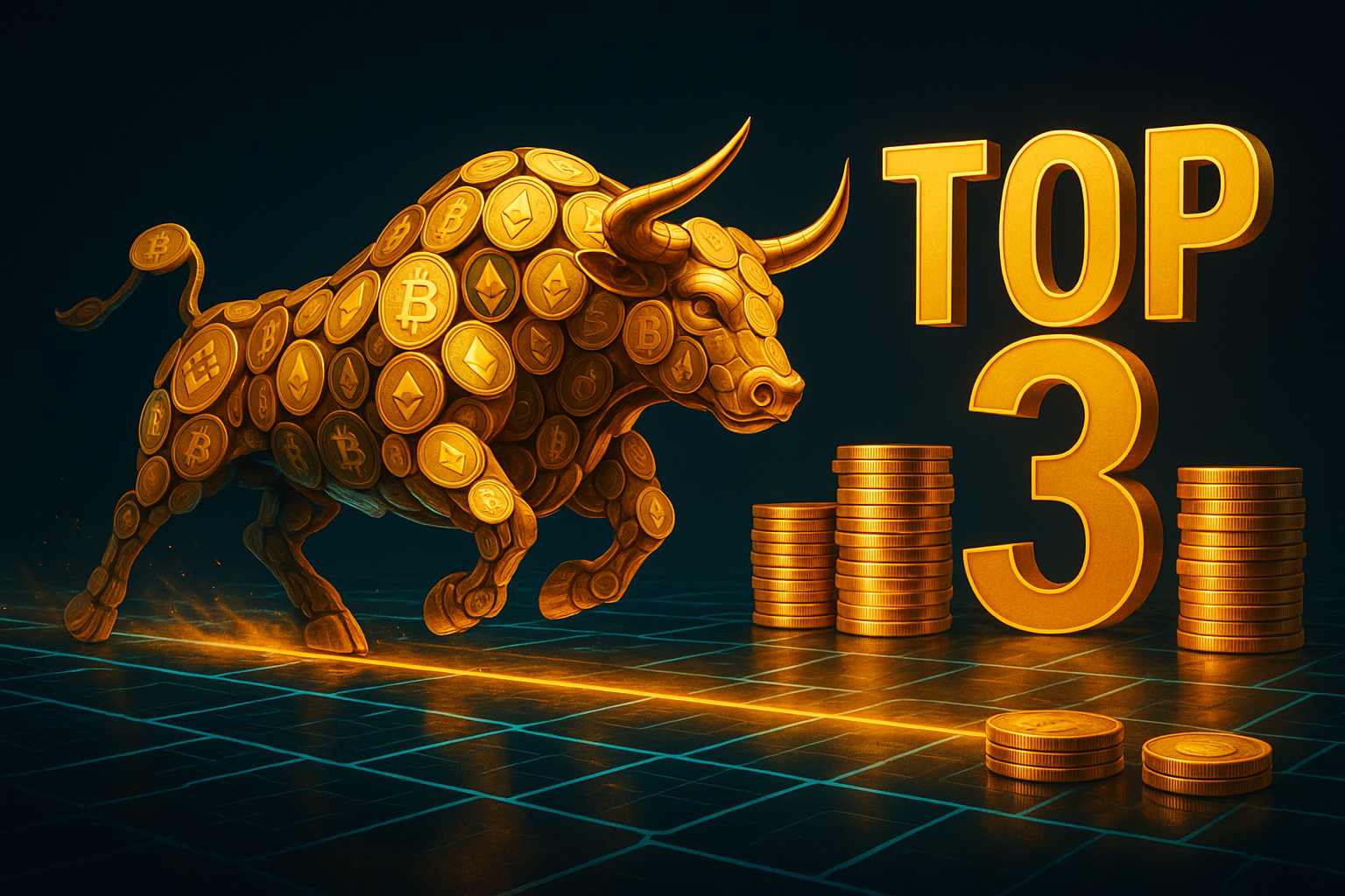 Top 3 Altcoins to Buy Now for Potential 55x Gains in the Next Bull Run