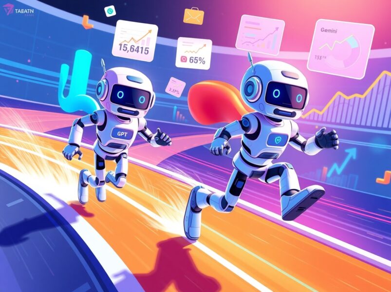 ChatGPT’s Alarming Slowdown: Google’s Gemini Surges as AI Chatbot Race Intensifies