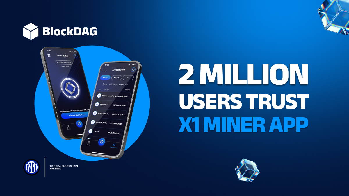 BlockDAG X1 Mining App Surpasses 2 Million Users While Stellar Gains Strength & Litecoin Targets Top 5 Rankings